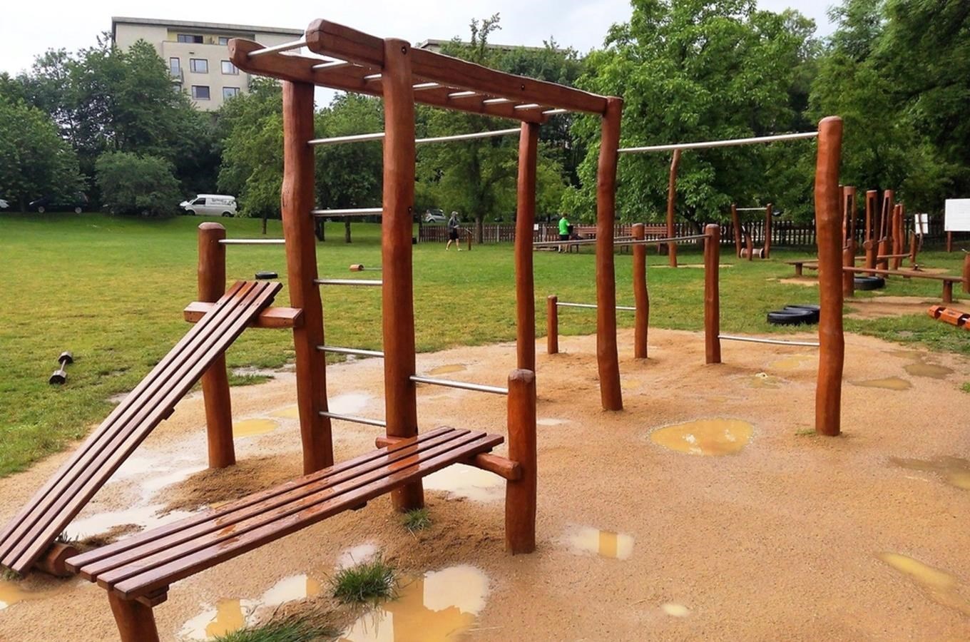 Kudy z nudy Outdoor Fittnes stezka Rokytka