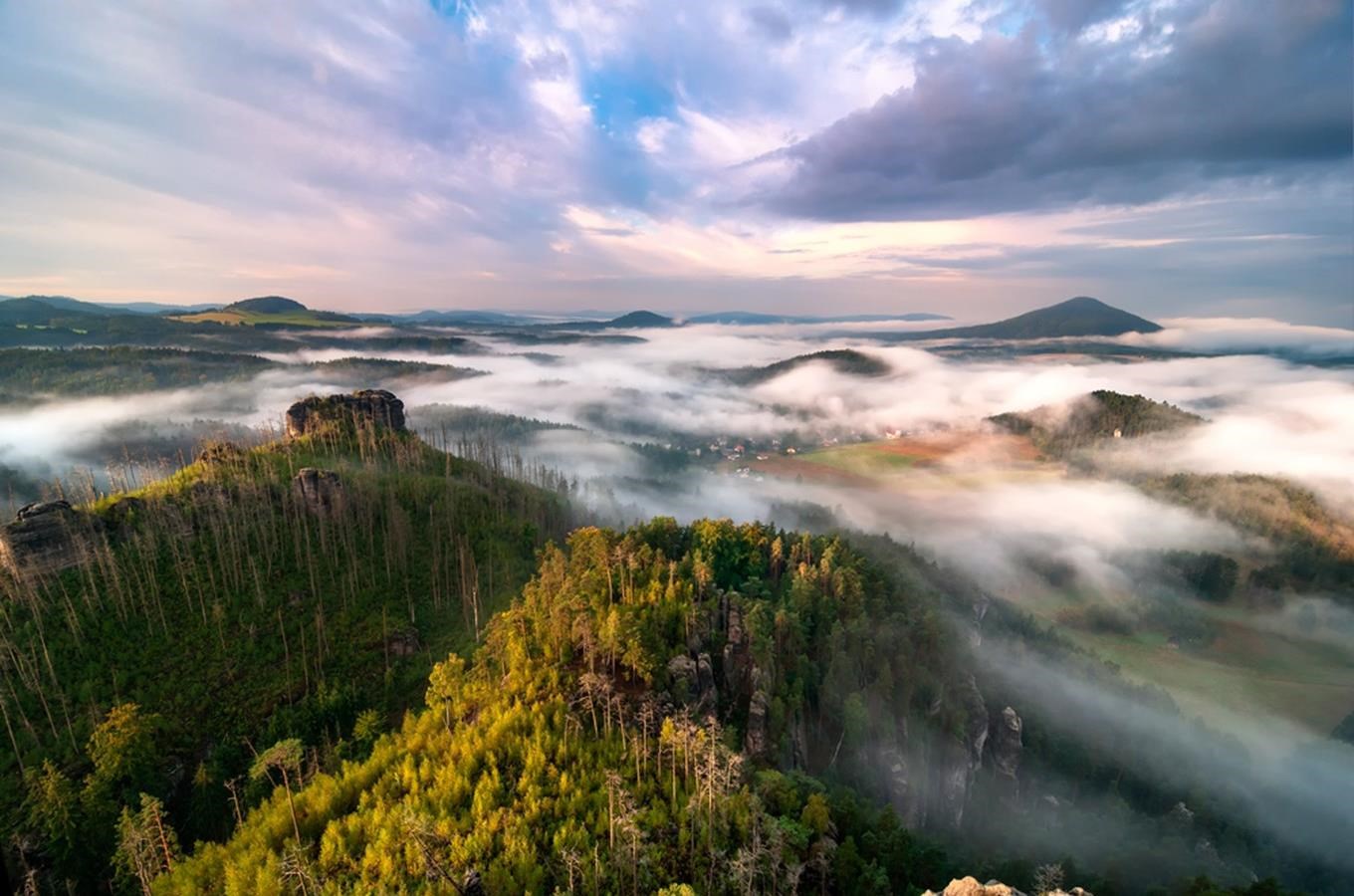 Národní park České Švýcarsko - patří k nejkrásnějším místům v Evropě