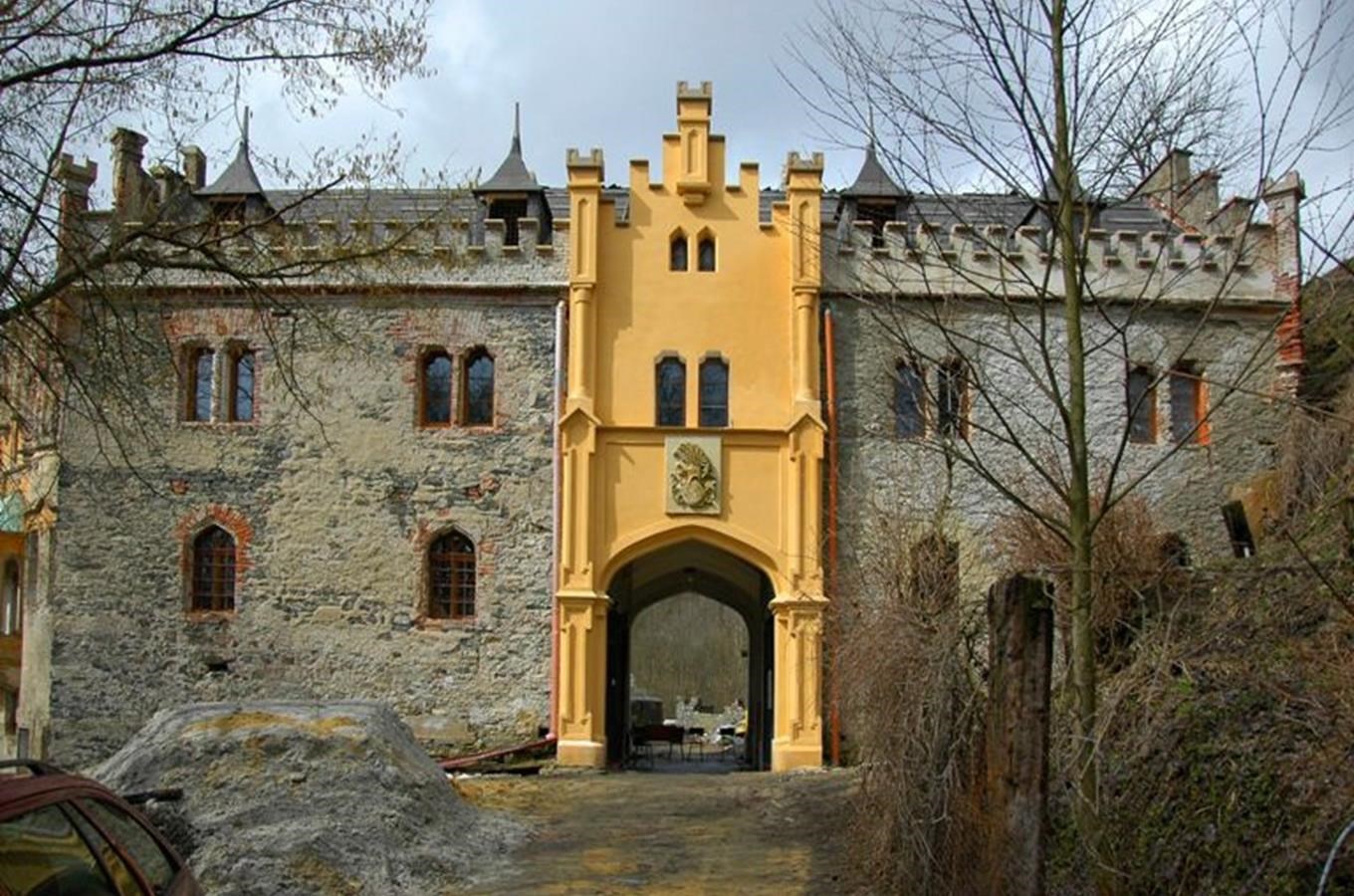 Kudy z nudy Horní Hrad nedaleko Stráže nad Ohří