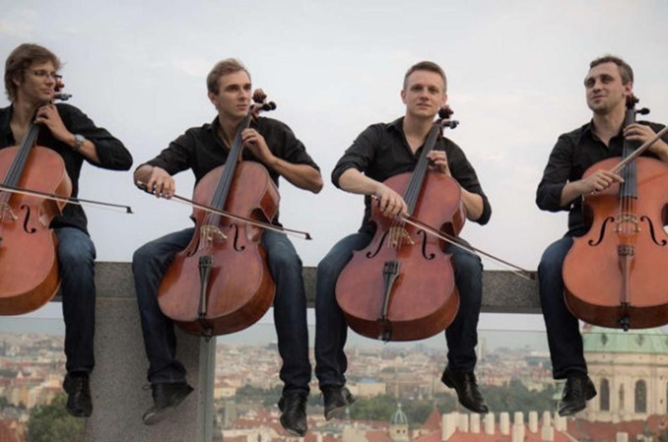 Kudy z nudy Koncert Prague Cello Quartet Kudy z nudy Koncert Prague Cello Quartet