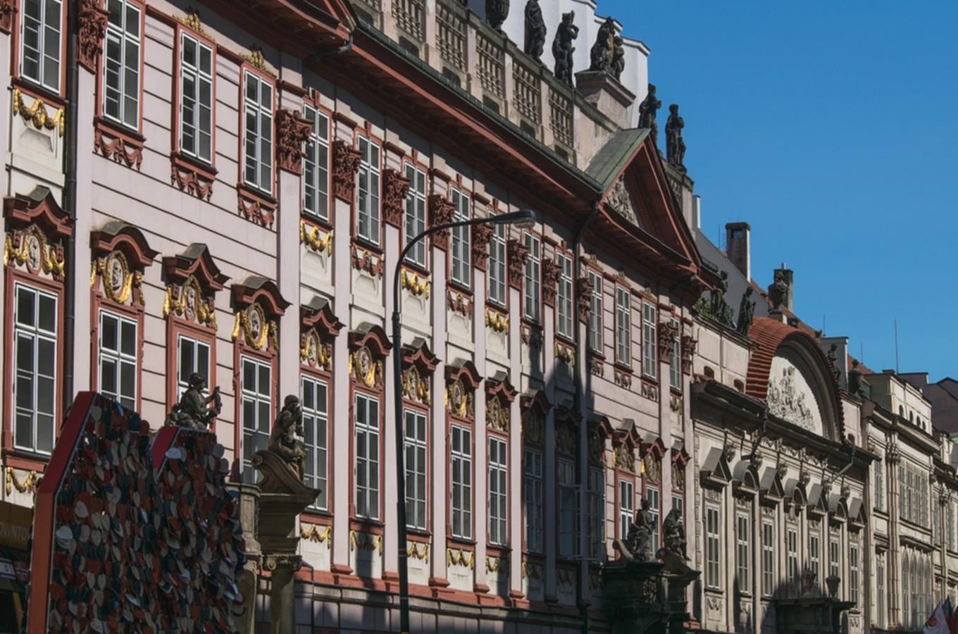 Palác Špork v centru Prahy