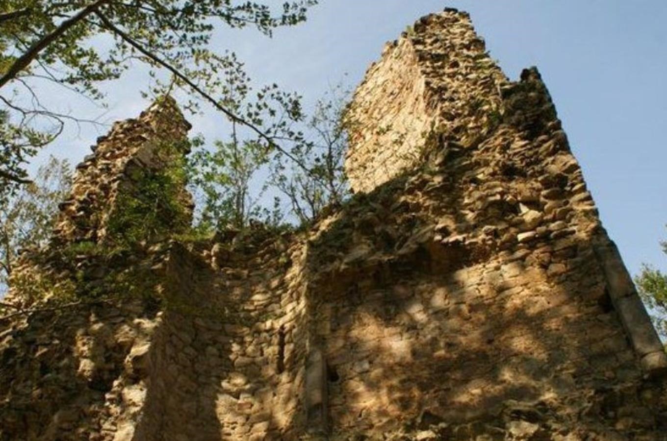 Zřícenina hradu Kaltenštejn u Černé Vody