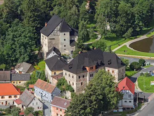 Hrad Vildštejn ve Skalné u Chebu