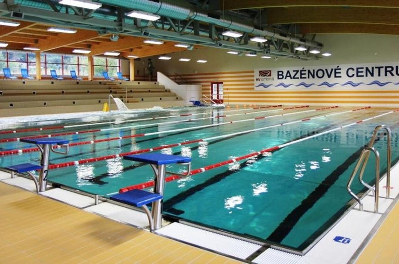 Bazénové centrum v KV Areně v Karlových Varech
