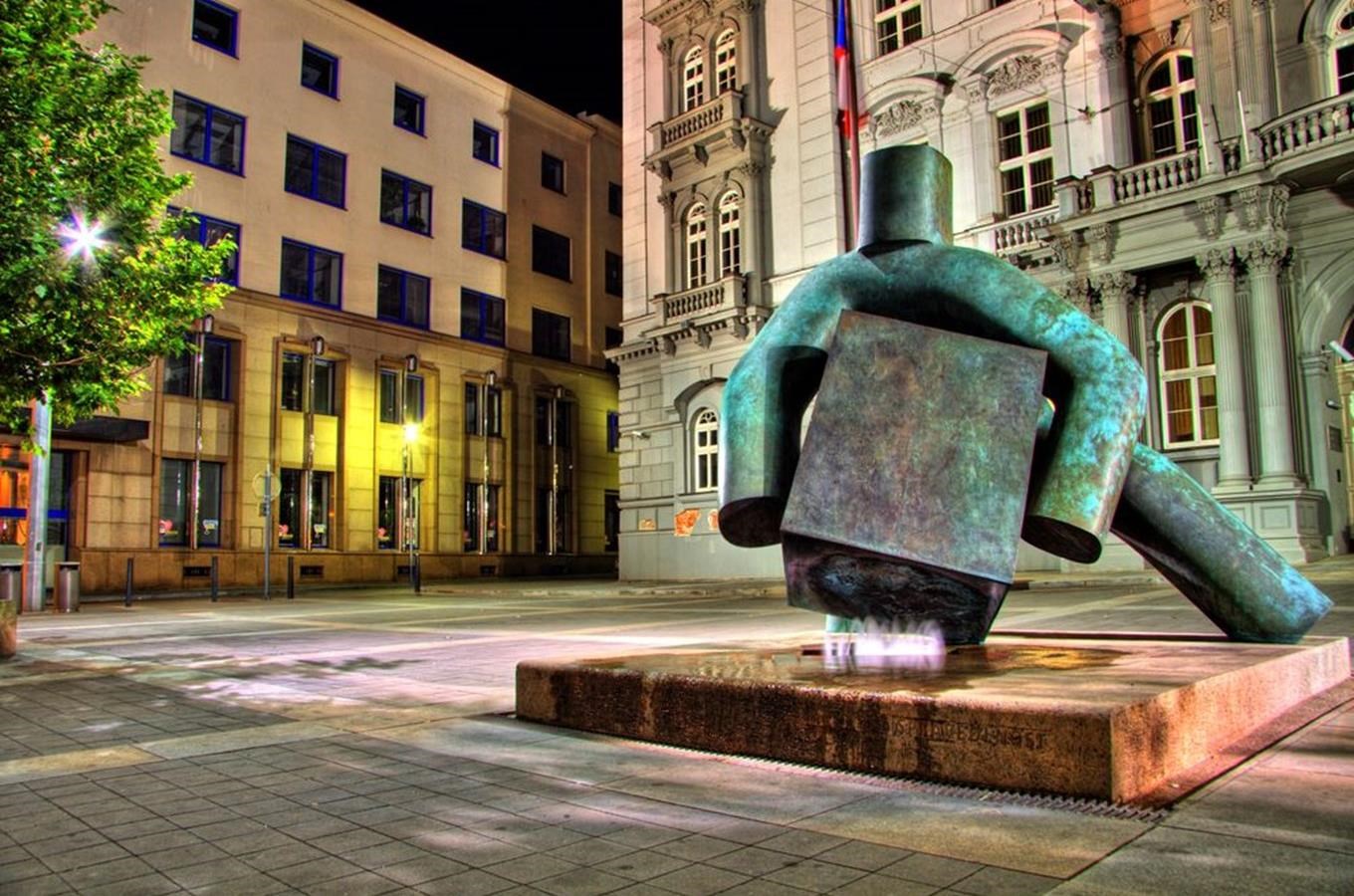 Socha spravedlnosti v Brně