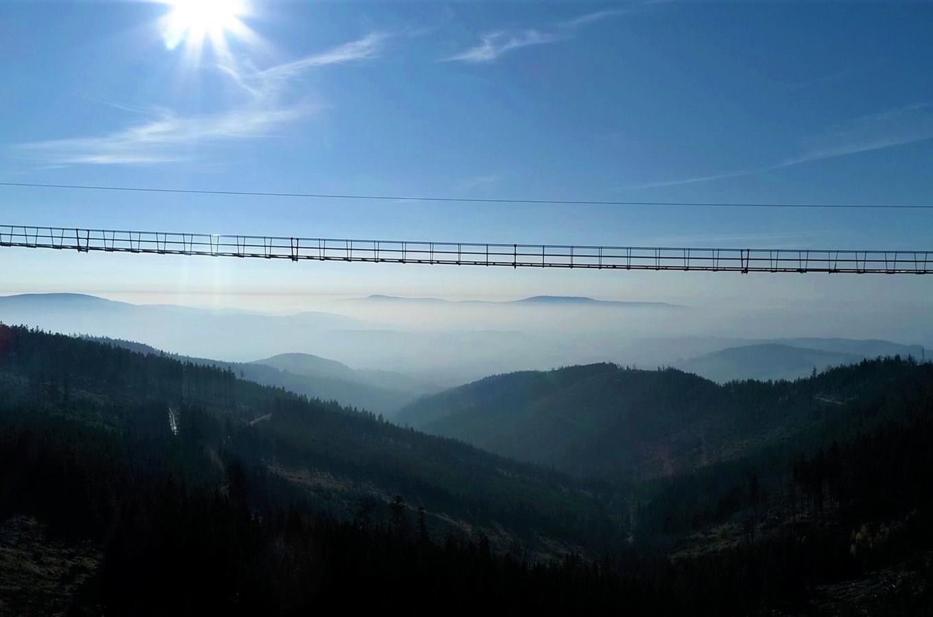 Sky Bridge 721 na Dolní Moravě – nejdelší visutý most na světě