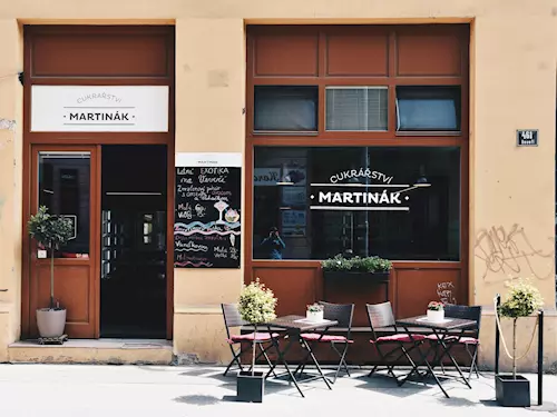 Cukrářství Martinák v Brně 