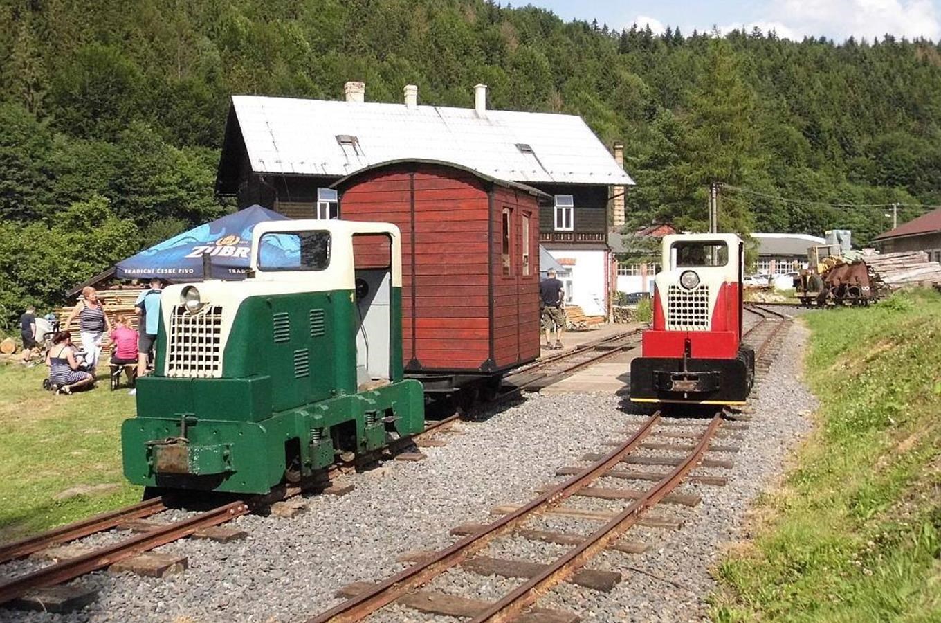 Lesní historická železnice v Rajnochovicích 