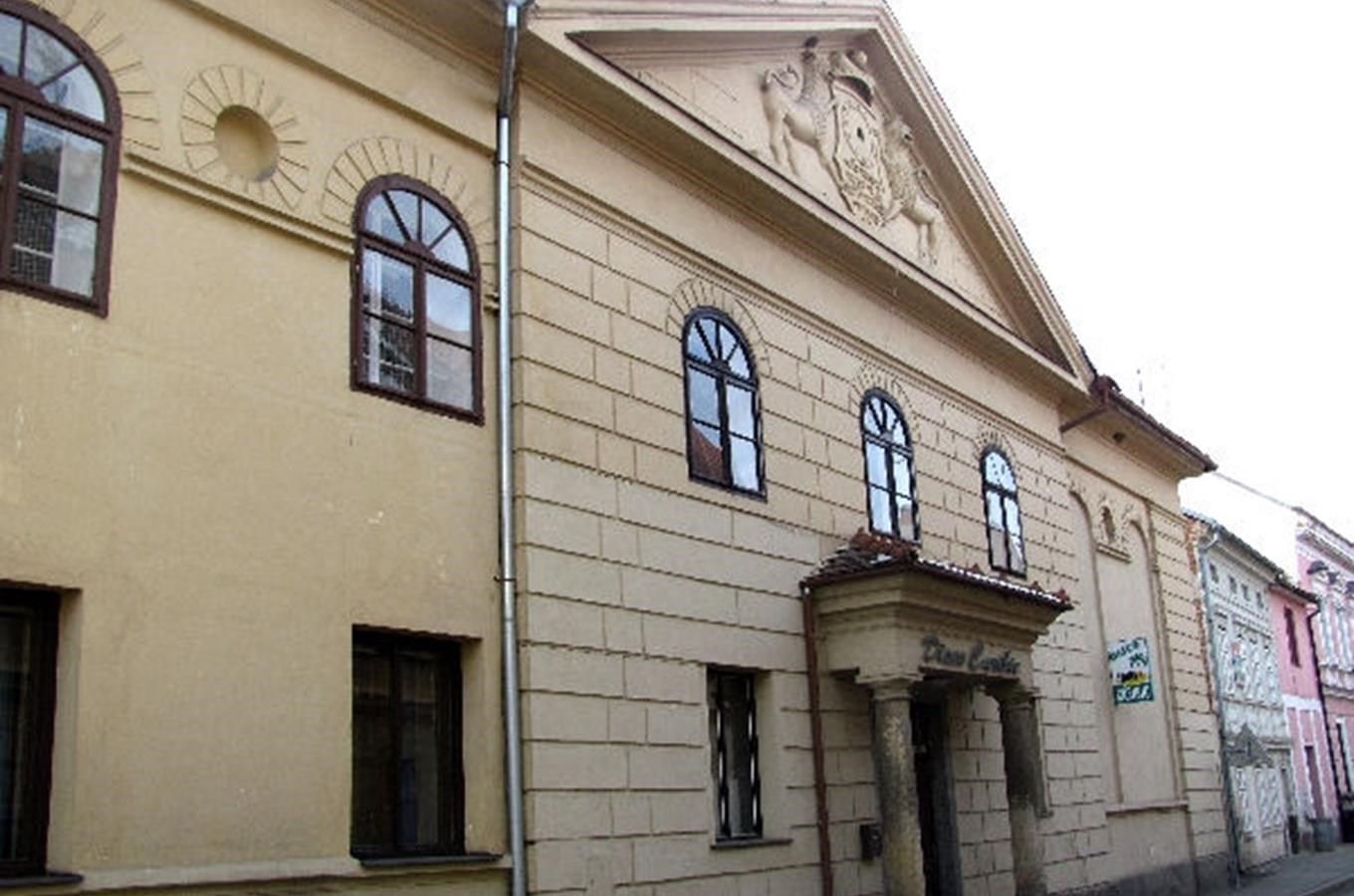 Bývalá židovská synagoga ve Volyni