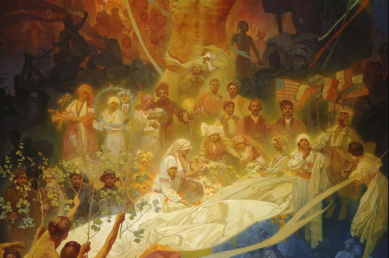 Славянская эпопея все картины