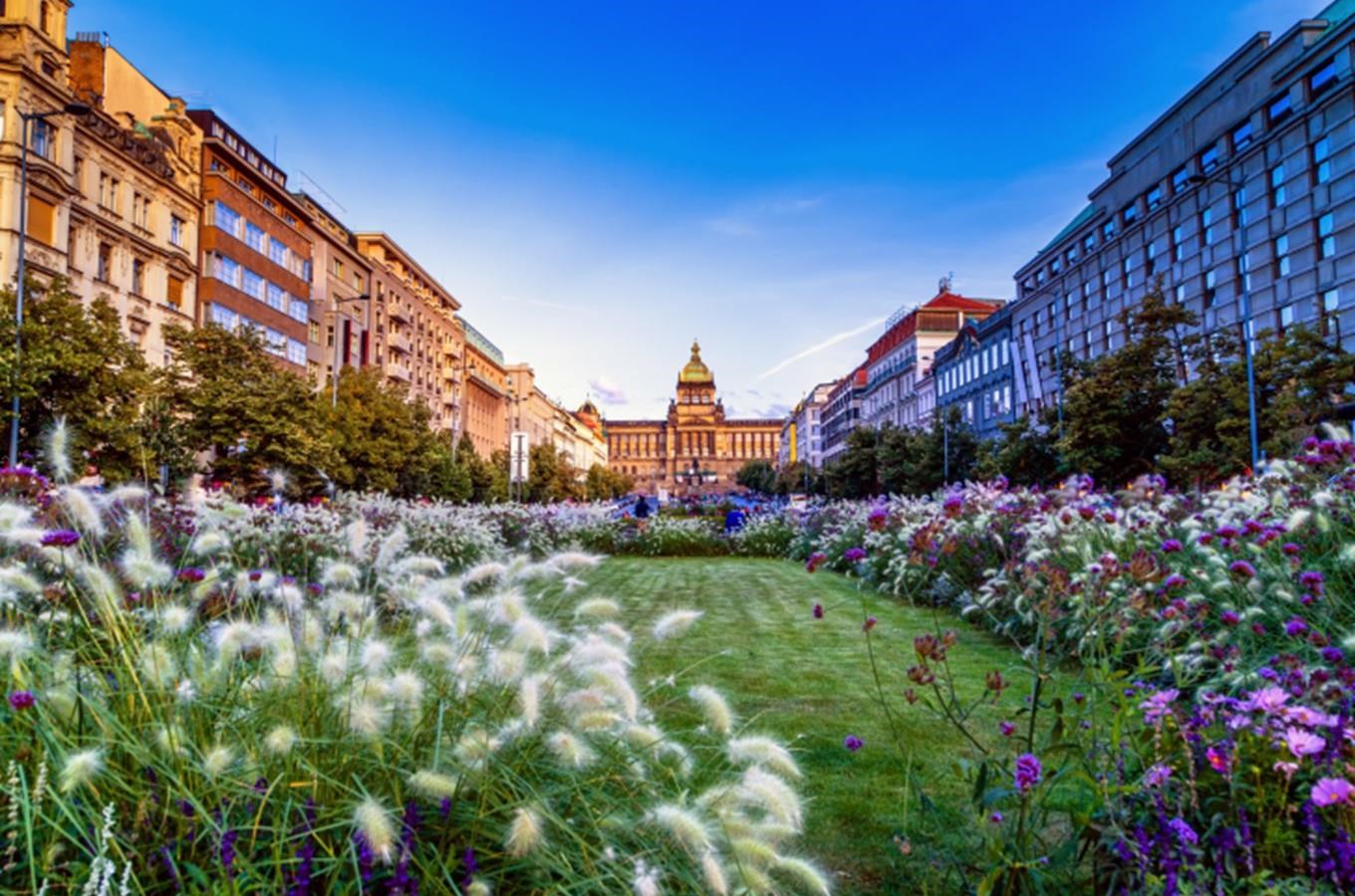 Kudy Z Nudy Vaclavske Namesti V Praze Symbol Ceske Statnosti