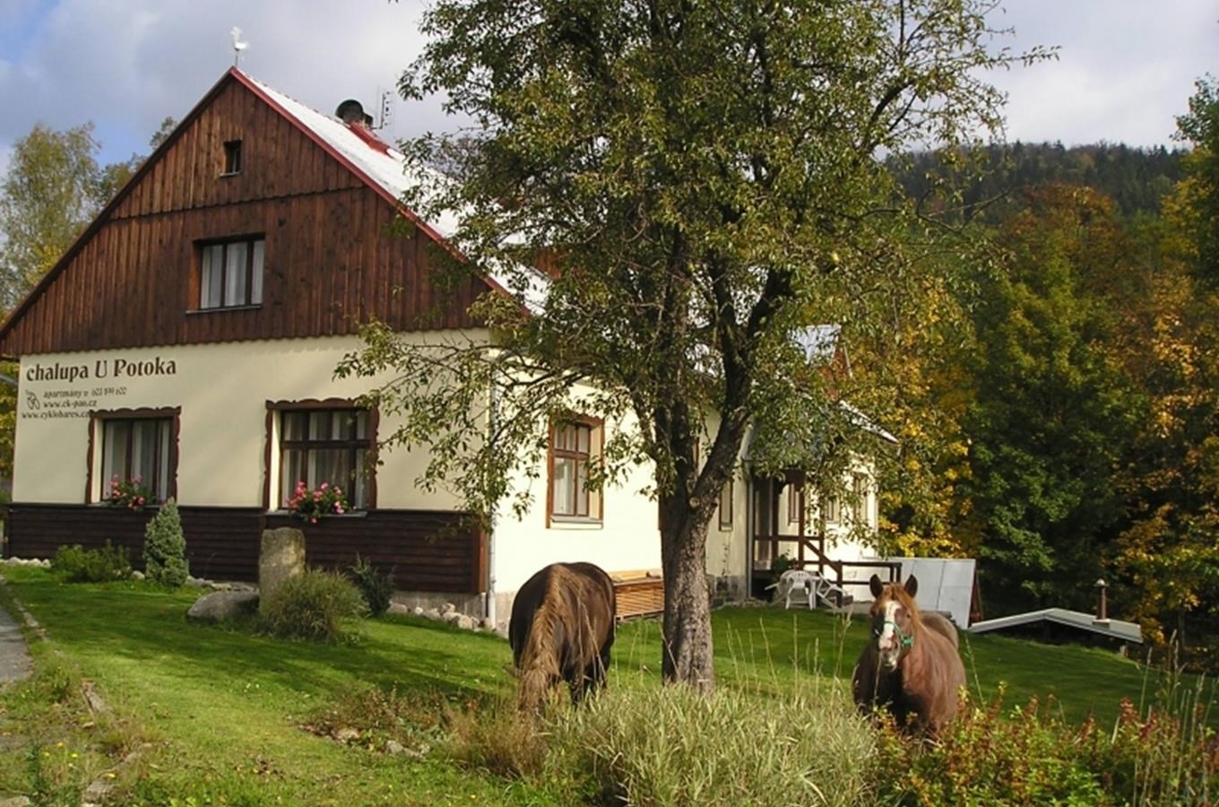Chalupa U Potoka - skvělé ubytování v srdci Jizerských hor