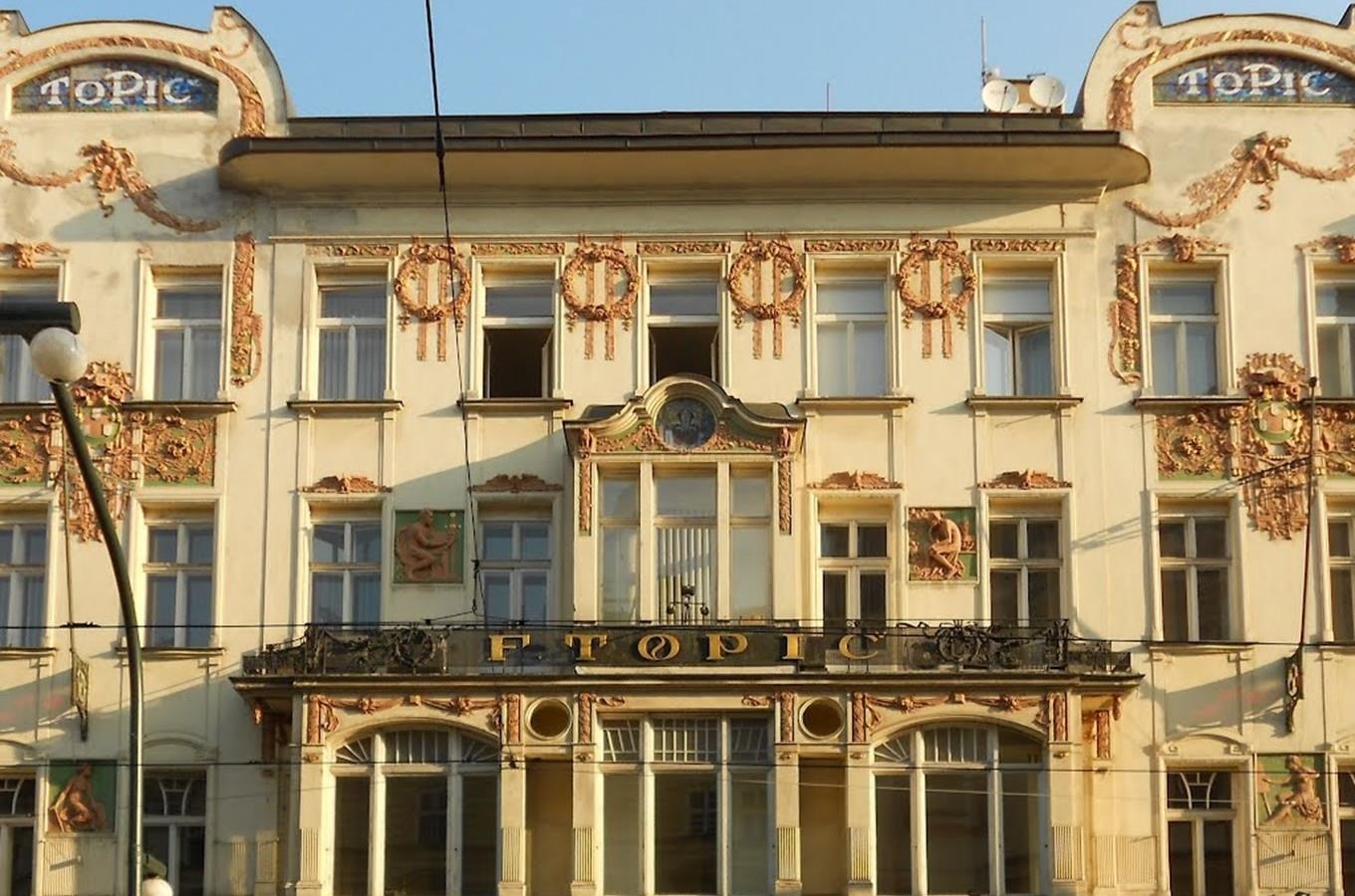 Topičův dům na Národní třídě v Praze