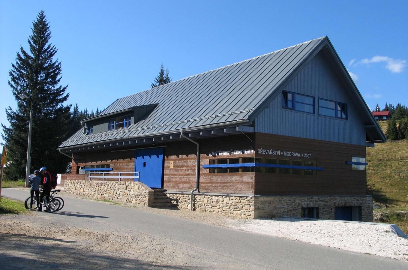 Návštěvnické centrum dřevařství neboli Dřevák na Modravě