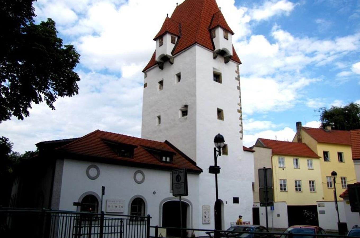 Rabenštejnská věž - součást městského opevnění Českých Budějovic