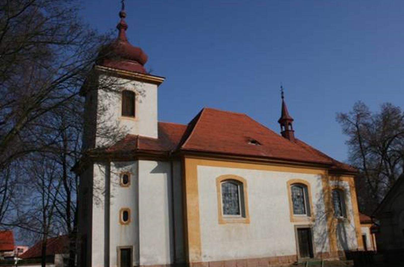 Kostel sv. Barbory v Lužné u Rakovníka 