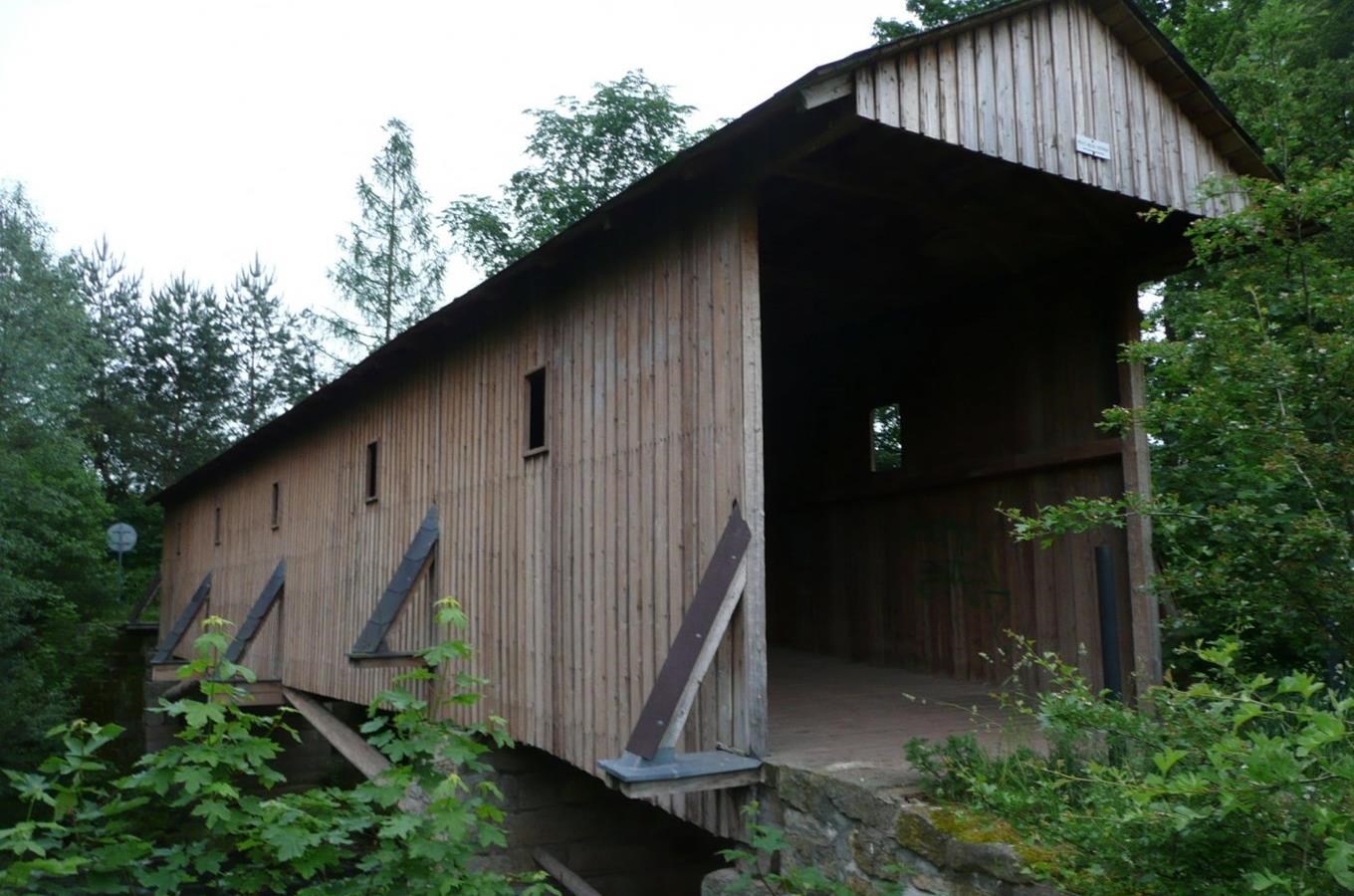 Dřevěné kryté mosty ve Verdeku 