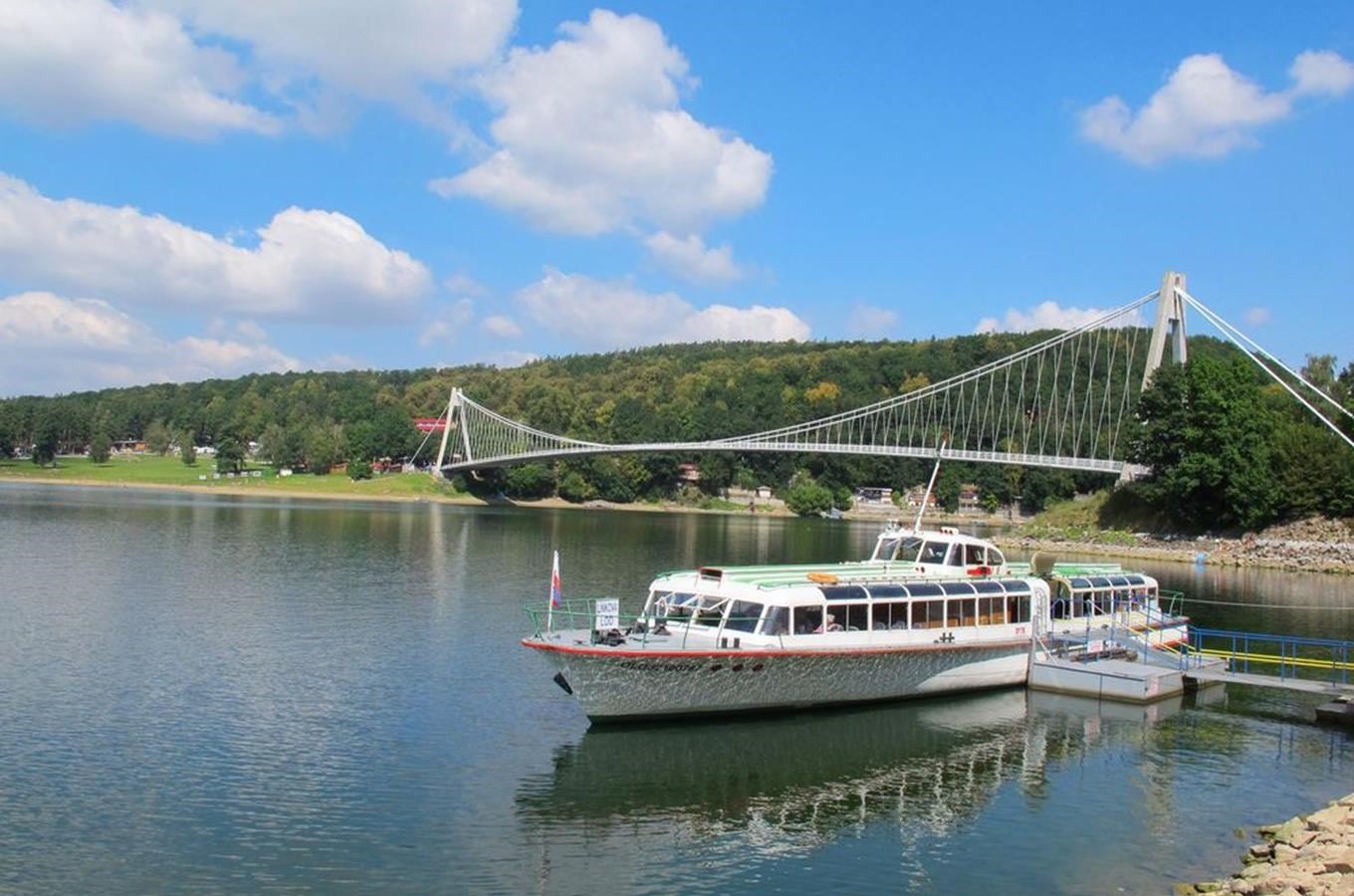 Vranovská přehrada – Moravský Jadran nedaleko Vranova nad Dyjí 